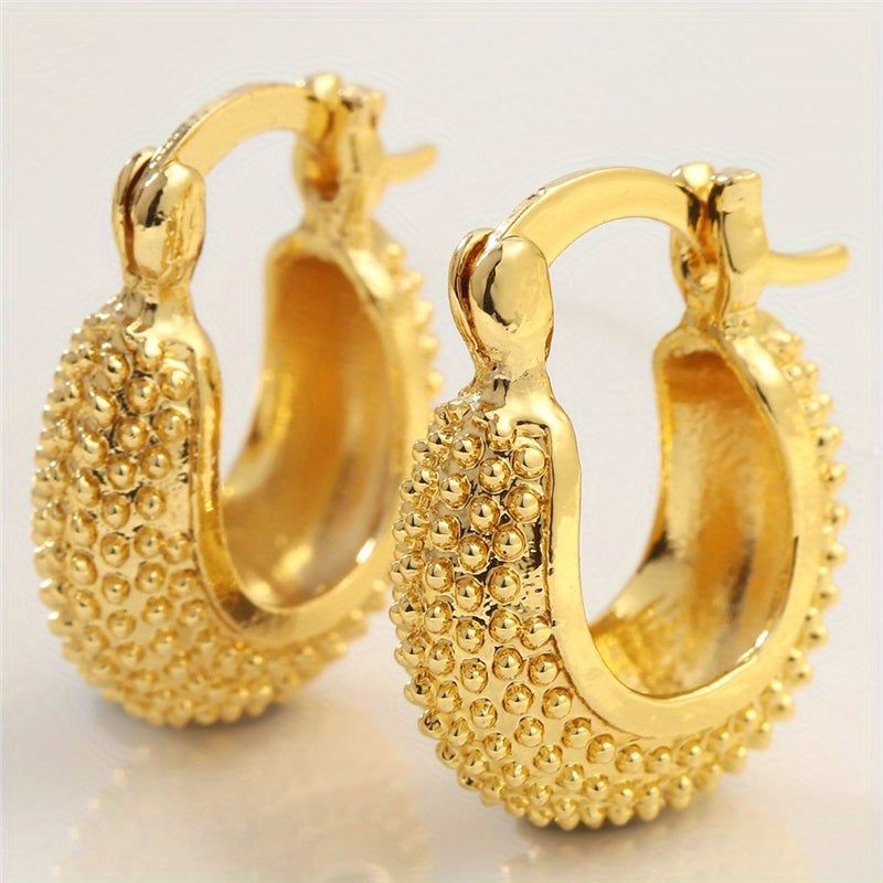 1pair Women Fashion Hoop Studs Dangle Earrings Ear Studs Jewelry
