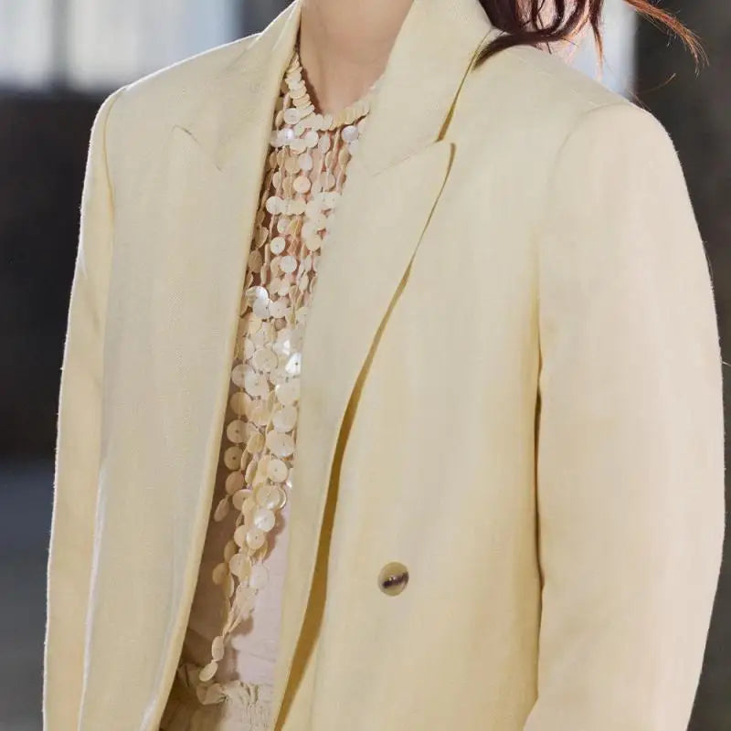 Bead Handmade Woven Shell Tassel Necklace Summer Beach Style Multi-layered Collarbone Chain Women's Fashion Jewelry Accessories