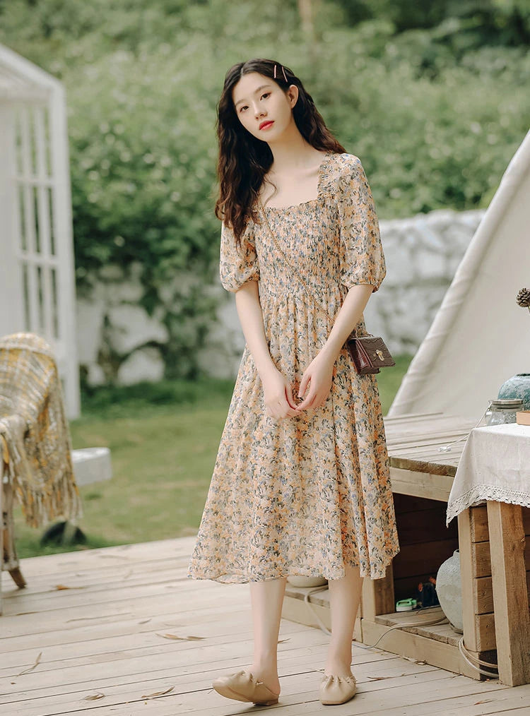 Dresses For Women 2024 Floral Woman Dress Open Back Backless Clothes Beach Flower Tight Bodycon Midi New In Offer Stylish