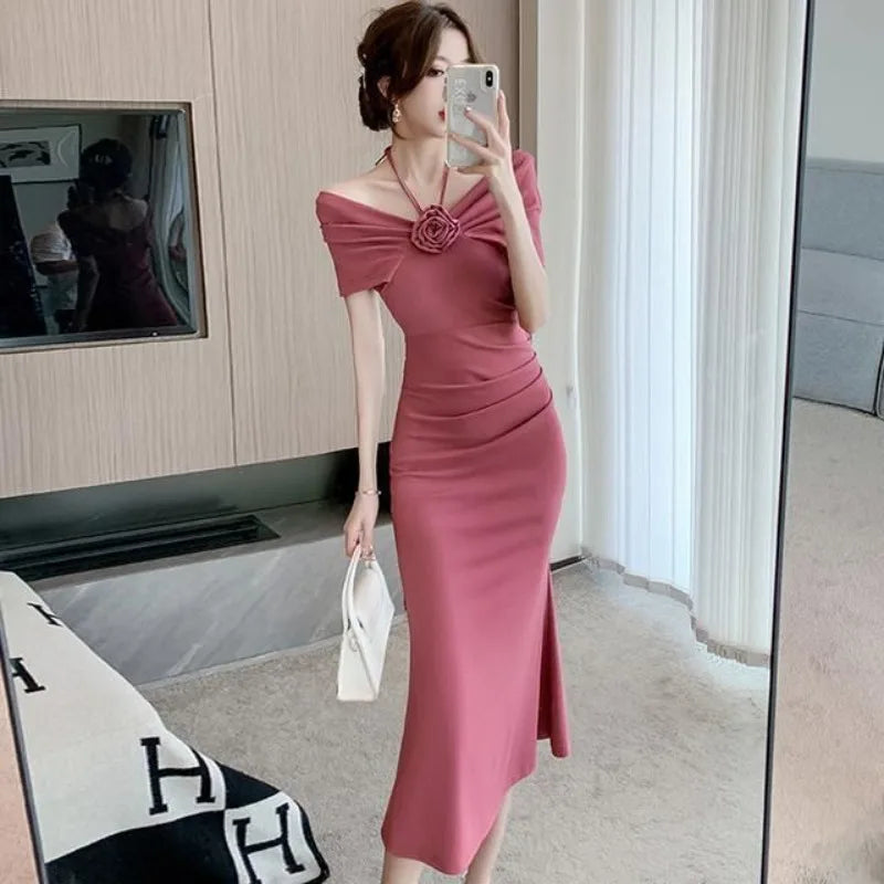 Dresses for Women Party Split Long Woman Dress Designer Fashion Summer 2025 Elegant and Pretty Beach Clothes Trendy One Pieces
