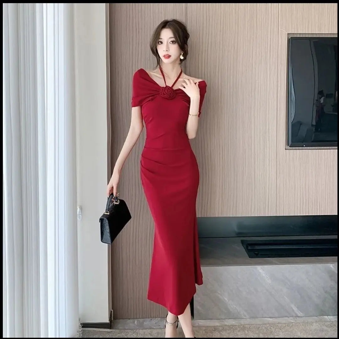 Dresses for Women Party Split Long Woman Dress Designer Fashion Summer 2025 Elegant and Pretty Beach Clothes Trendy One Pieces