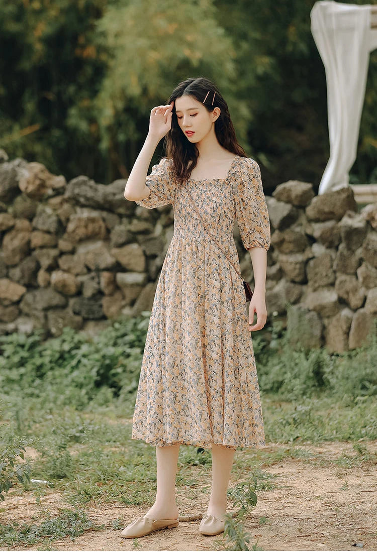 Dresses For Women 2024 Floral Woman Dress Open Back Backless Clothes Beach Flower Tight Bodycon Midi New In Offer Stylish