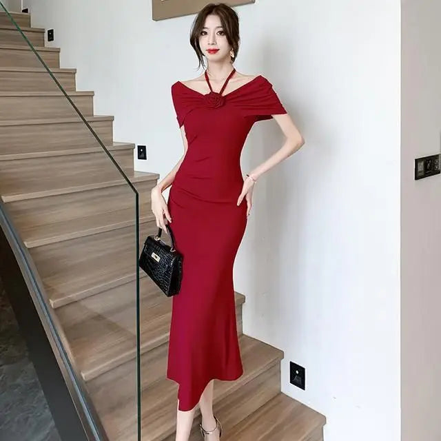 Dresses for Women Party Split Long Woman Dress Designer Fashion Summer 2025 Elegant and Pretty Beach Clothes Trendy One Pieces