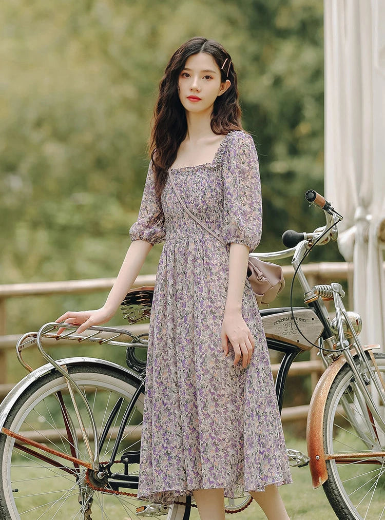 Dresses For Women 2024 Floral Woman Dress Open Back Backless Clothes Beach Flower Tight Bodycon Midi New In Offer Stylish