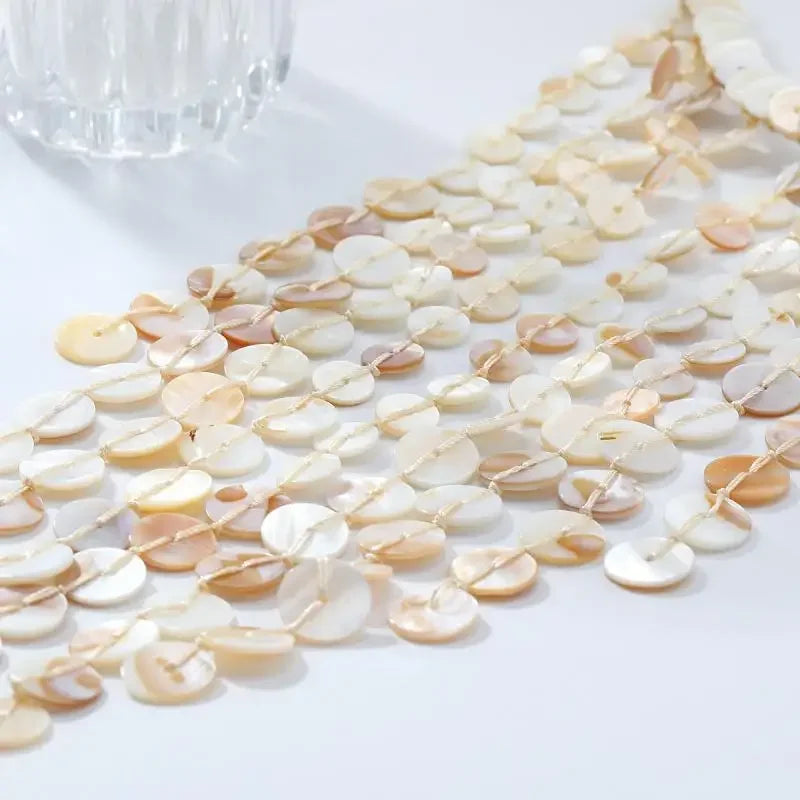 Bead Handmade Woven Shell Tassel Necklace Summer Beach Style Multi-layered Collarbone Chain Women's Fashion Jewelry Accessories