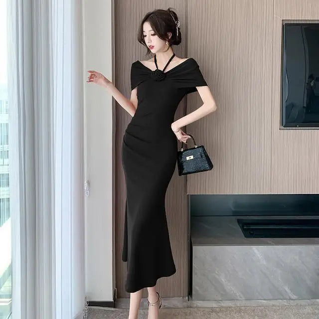 Dresses for Women Party Split Long Woman Dress Designer Fashion Summer 2025 Elegant and Pretty Beach Clothes Trendy One Pieces