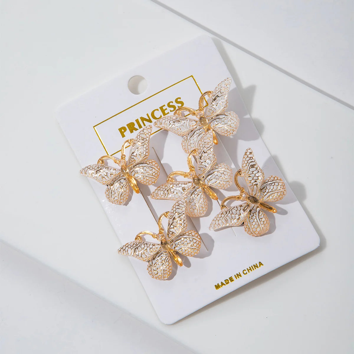 5PCS/20PCS Sweet Macarons Gradient Color Cute Butterfly Kids Hairpins Children Headwear Princess Barrette Girls Hair Accessories